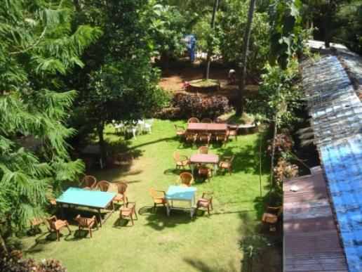 Hotel garden restaurant