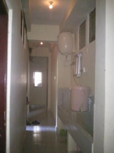 Inside hotel passage 