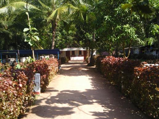 Location of cottages Nos C6 & C7 from hotel main building